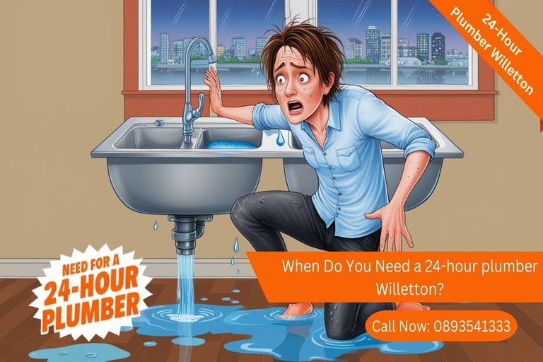 When Do You Need a 24-hour plumber Willetton?